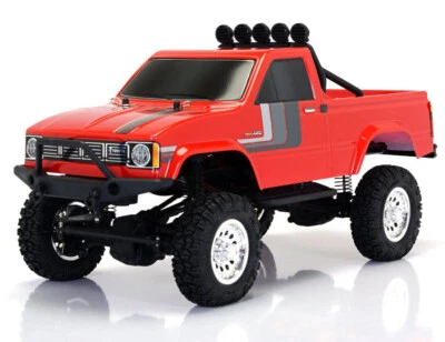 Thunder Tiger TOYOTA Hilux 1/12 PICK-UP TRUCK RTR Black/ Blue/ Red - Image 1 of 4