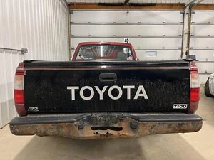 93-98 TOYOTA T100 REAR TRUNK DECKLID LIFT GATE BLACK PAINT 3K4 - Picture 1 of 9