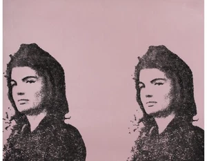 Andy Warhol - Jacqueline Kennedy II Jackie II 1966 Poster Canvas Print Art Pain - Picture 1 of 11