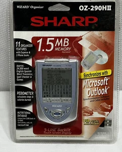 Sharp OZ-290HII Pen Touch Wizard Organizer with Outlook Sync Factory Sealed - Photo 1 sur 6