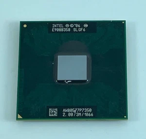Intel Pentium Core 2 Duo Mobile Processor P7350 SLGF6 CPU 2.0GHz Socket P - Picture 1 of 1
