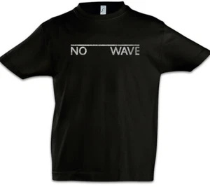 No Wave I Kids Boys T-Shirt Experimental Punk Rock Music DJ MC Funk Noise New - Picture 1 of 1