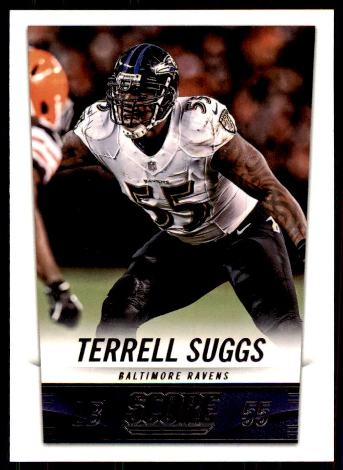 2014 Score Terrell Suggs Football Cards #22 - Image 1 of 2