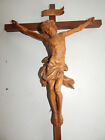 Kruzifix Holzkreuz Corpus Christi handgeschnitzt  54cm x 30cm