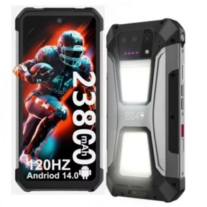 6.79"Unihertz 8849 Tank 2 Pro Projector Rugged SmartPhone 12GB+256GB Android 14 - Picture 1 of 11