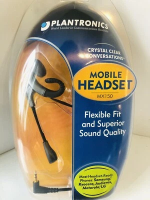 Auriculares móviles PLANTRONICS modelo MX150 para teléfonos inalámbricos listos para auriculares Foto 1 de 4