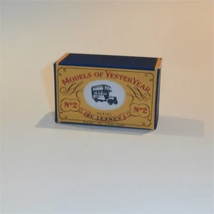 Matchbox Lesney Yesteryear 2 a London Bus A Style Repro Box - Picture 1 of 5