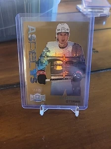 2022-23 Metal Universe Gold Aspects Jake Sanderson RC 15/49 Ottawa Senators A-24 - Picture 1 of 6
