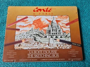 Conte a Paris, The Sketching Box, 21 Teile, Metalldose, neu und unbenutzt - Bild 1 von 4