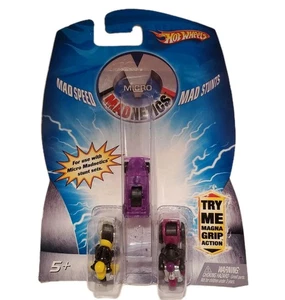 Hot Wheels Micro Madnetics New in Package Use w/ Stunt Sets Magnetic - Picture 1 of 4
