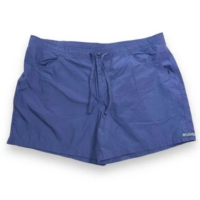Pantalones Cortos de Senderismo Columbia para Mujer Aire Libre Azul Ligero Verano XL  Foto 1 de 4