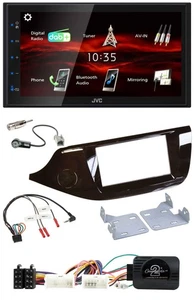 JVC USB Bluetooth Lenkrad DAB 2DIN Autoradio für Kia Ceed ab 2012 glänzend ohne - Bild 1 von 11