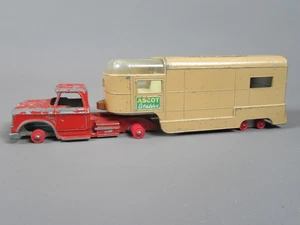 D731 Vintage Matchbox K18 UK Dodge Trattore Articolato Furgone Cavalli King Size - Foto 1 di 11