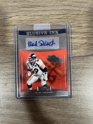 2016 Donruss Signature Series Mark Schlereth Elusive Ink Auto #EI-MS - Image 1 of 2