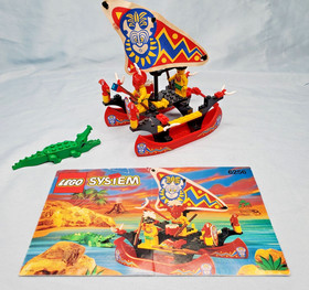 Lego Pirates: 6256 Islander Catamaran - 100% Complete with original instructions