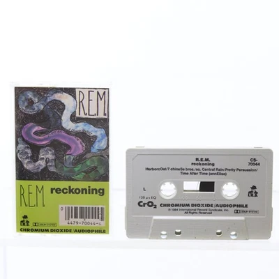 R.E.M. Reckoning Cassette Tape IRS 1984 - Image 1 of 2