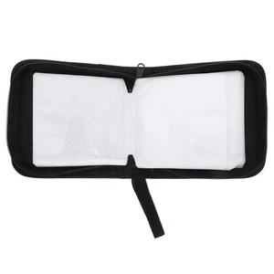 Pochette De Rangement Pour CD Voyage Bureau Support Cas Dvd Stockage - Afbeelding 1 van 12