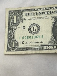 $1 Birthday Anniversary Fancy Serial # June 5, 1964 Or May 6, 1964 - Picture 1 of 4