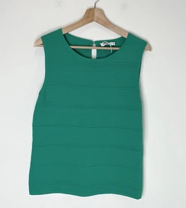 Marcs Womens Size XL Top Green Knit Tank Sleeveless - Picture 1 of 7