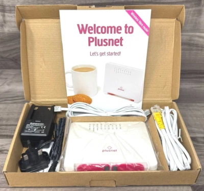 Plusnet Sagemcom 2704N Wireless Wi-Fi Broadband Modem Router BNIB - Image 1 of 4