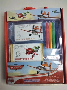 New Disney Cars Pixar Planes decorate your own luggage tags kit 2 craft kit (B2) - Picture 1 of 3