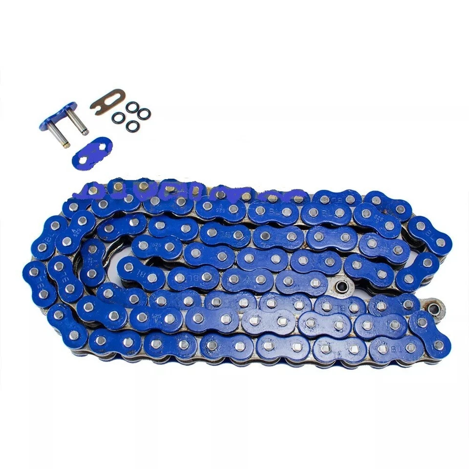 525 Синий уплотнительное кольцо цепи 110 звеньев для Suzuki GSXR 600 GSX-R 2001-2005 2002 2003 04 - Изображение 1 из 1