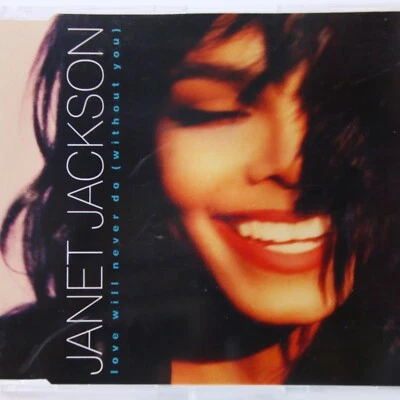 Music Musik MAXI CD Janet Jackson – Love Will Never Do (Without You) Sehr Gut - Bild 1 von 2