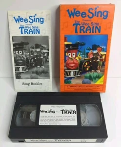 Wee Sing Presents The Train W/ Sing-A-Long Book (VHS, 1993) Charming Chug-A-Long - Picture 1 of 3