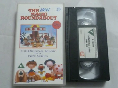 THE NEW MAGIC ROUNDABOUT - CHANNEL 5 - CHILDREN'S VHS VIDEO - RARE. - Image 1 of 3