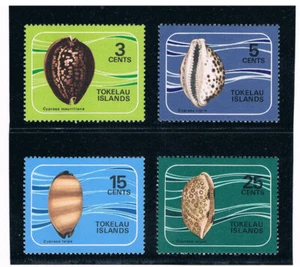 Tokelau 1974 Cowrie Shells (fauna) CV $8,50 - Imagen 1 de 1