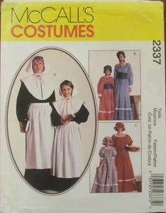 McCall's Sewing Pattern 2337 Womens 20-22 Historic Colonial Prairie Costume - Picture 1 of 4