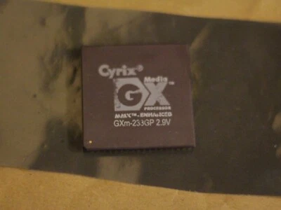 Cyrix MediaGX GXm-233GP 2.9V Socket 7 CPU DOESN't WORK - Image 1 of 2