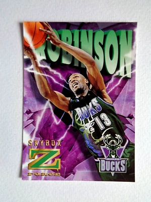 1996-97 SKYBOX Z-FORCE *Z-CLING* PARALLEL #51 GLENN ROBINSON MILWAUKEE BUCKS - Image 1 of 2