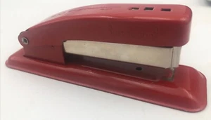 Vintage Red Swingline Cub Stapler Long Island New York 60's 70's Office - Picture 1 of 6