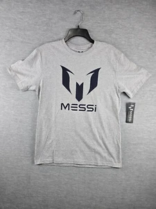 Camiseta Colección Messi Gris Jaspeado Talla Mediana Nueva Con Etiquetas - Imagen 1 de 8