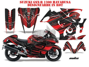 KIT GRÁFICO DE DECORACIÓN DE CARRERAS AMR SUZUKI GSX-R GSX R 600/750/1000/1300 NUCLEAR B - Imagen 1 de 11