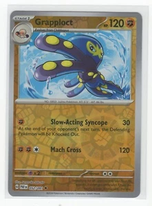 Pokemon Paldean Fates Grapploct 052/091 Reverse Holo - Picture 1 of 1