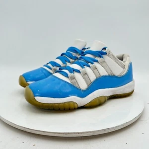Nike Air Jordan 11 Low UNC Youth Sz 5Y Women 6.5 528896-106 University Blue Shoe - Picture 1 of 13