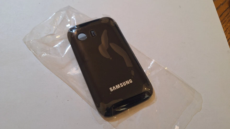 Funda Batería Original Samsung Galaxy Y GT-S5360 Negra Brillante Foto 1 de 1