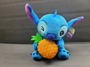 Disney Stitch Feed Me Series 7" Blue Alien W/Pineapple Plush - NWT - Picture 1 of 6