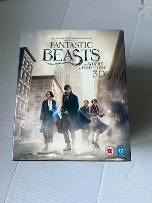 Fantastic Beasts Where To Find Them NEW SEALED 3D COLLECTORS BLU RAY & FIGURE - Image 1 of 4