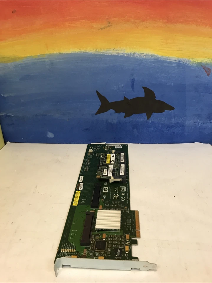 HP Smart Array E200/128 BBWC PCI-E SAS Raid Controller 411508-B21/412799-001 - Image 1 of 2