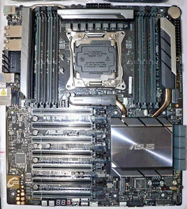 Placa madre Asus WS X299 SAGE/10G LGA2066 DDR4 M.2 USB 3.2 Tipo C LAN doble 10G - Imagen 1 de 10