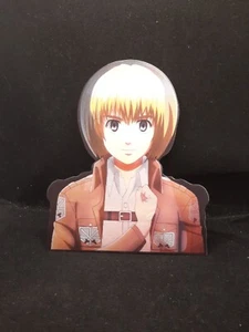 Calcomanía lenticular Attack on Titan Armin Window Peeker ¡VENDEDOR DE EE. UU. ENVÍO RÁPIDO! - Imagen 1 de 3
