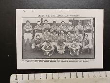 Team Pic from 1968-69 FOOTBALL Annual - LEEDS Rugby League + WAKEFIELD TRINITY
