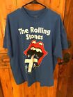 The Rolling Stones - Quebec July 15 2015, Zip Code Tour- T-Shirt Size Adult 2XL