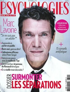 Psychologien Nr. 391 November 2018 Marc Lavoine / Surmonter Die Séparations / - Bild 1 von 1