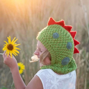 Kids Animal Hood - Warm Hat/Neckwarmer Combo - Picture 1 of 33