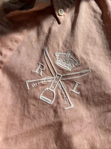RALPH LAUREN SPORT camicia donna ricamata grande stemma equitazione bottoni 6 - Foto 1 di 6