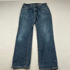 Patagonia Jeans Mens 32 (Fits 31x31) Blue Regular Fit Faded Straight Organic - Picture 1 of 13